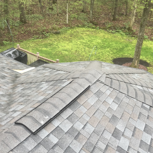 Asphalt shingles installation