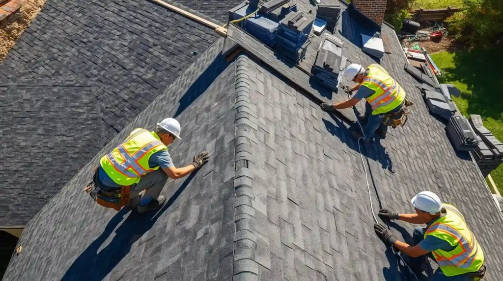 asphalt roof replacement services