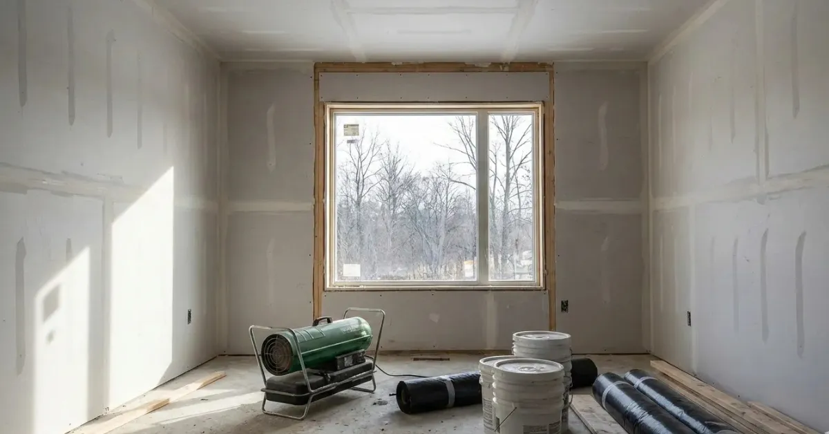 Drywall Mud Drying Time