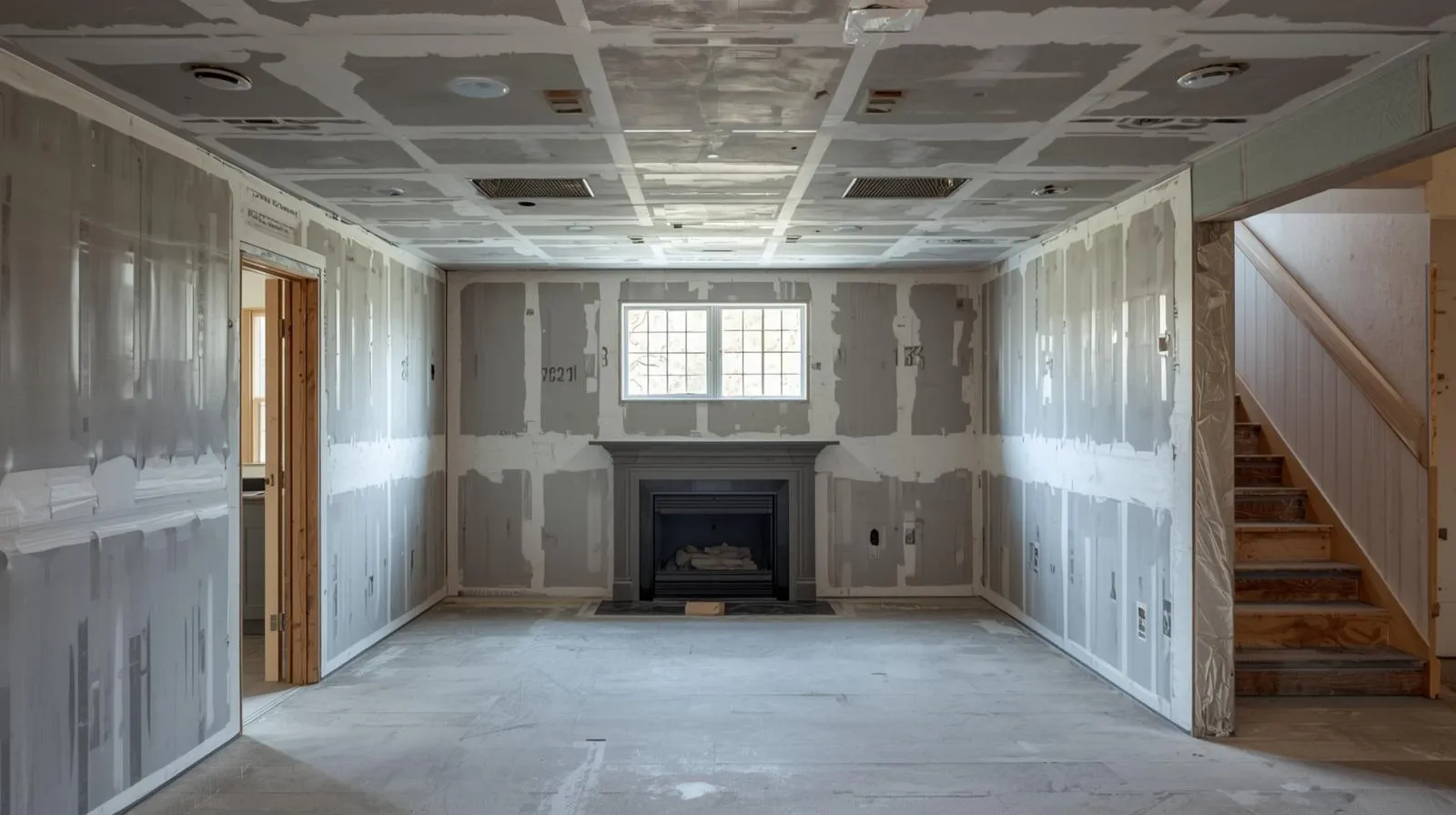 drywall basement