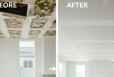Replace Ceiling Drywall