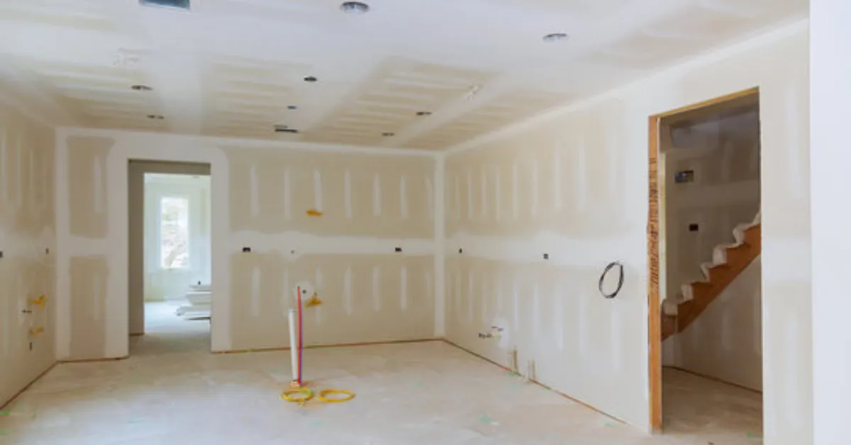 drywall in kitchen