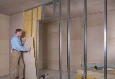 Installation of Drywall Partition
