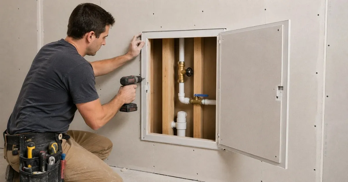 drywall access panel installation​