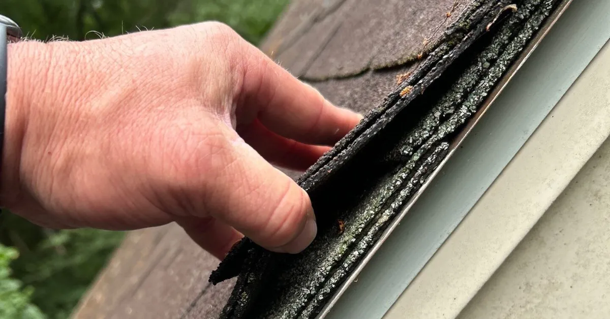 second layer of shingles
