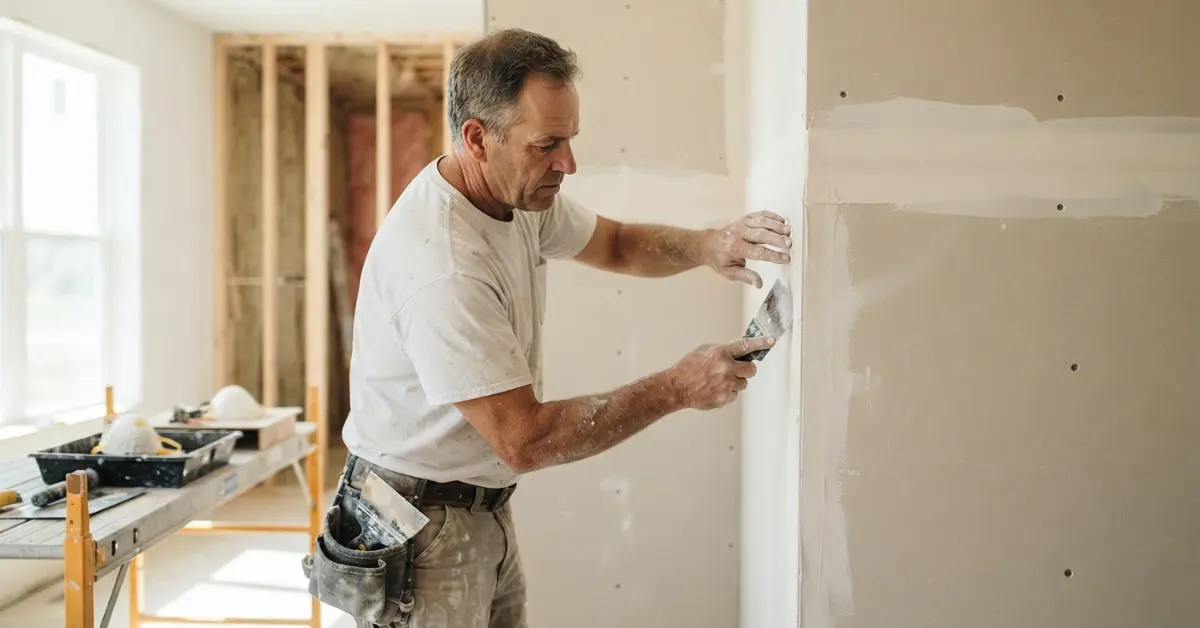 Drywall taping mistakes