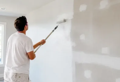 paint over drywall