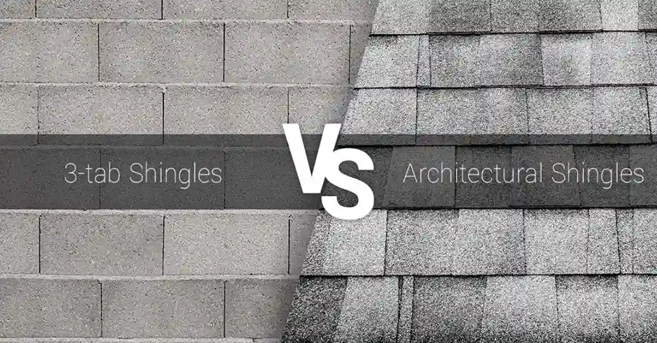 architectural shingles vs 3 tab